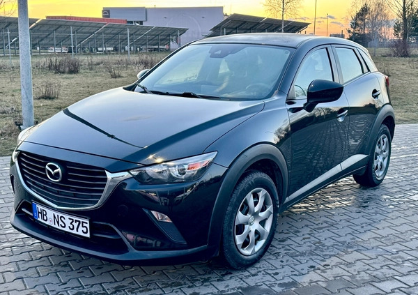 Mazda CX-3 cena 62900 przebieg: 94921, rok produkcji 2018 z Mława małe 379